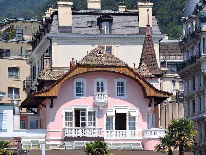 Villa Eden Palace Au Lac Montreux Bagian luar foto