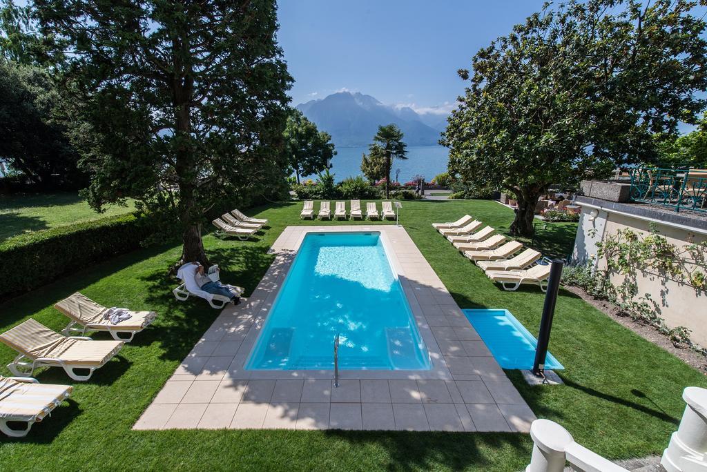 Villa Eden Palace Au Lac Montreux Bagian luar foto
