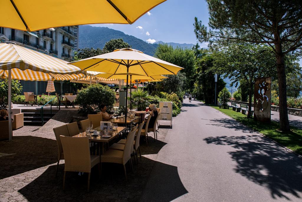 Villa Eden Palace Au Lac Montreux Bagian luar foto